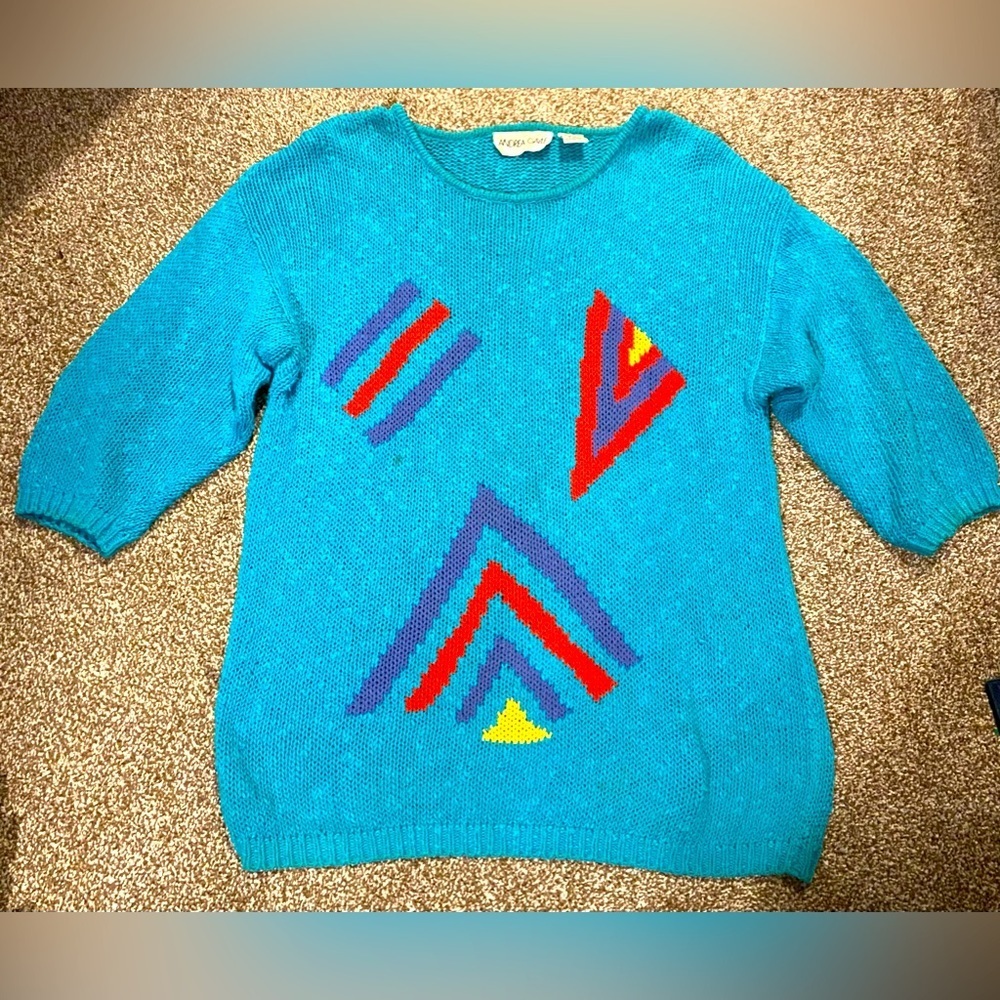 Andrea Gayle Vintage Sweater Size Small
